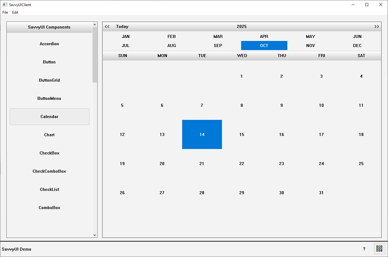 Calendar/Date Picker
