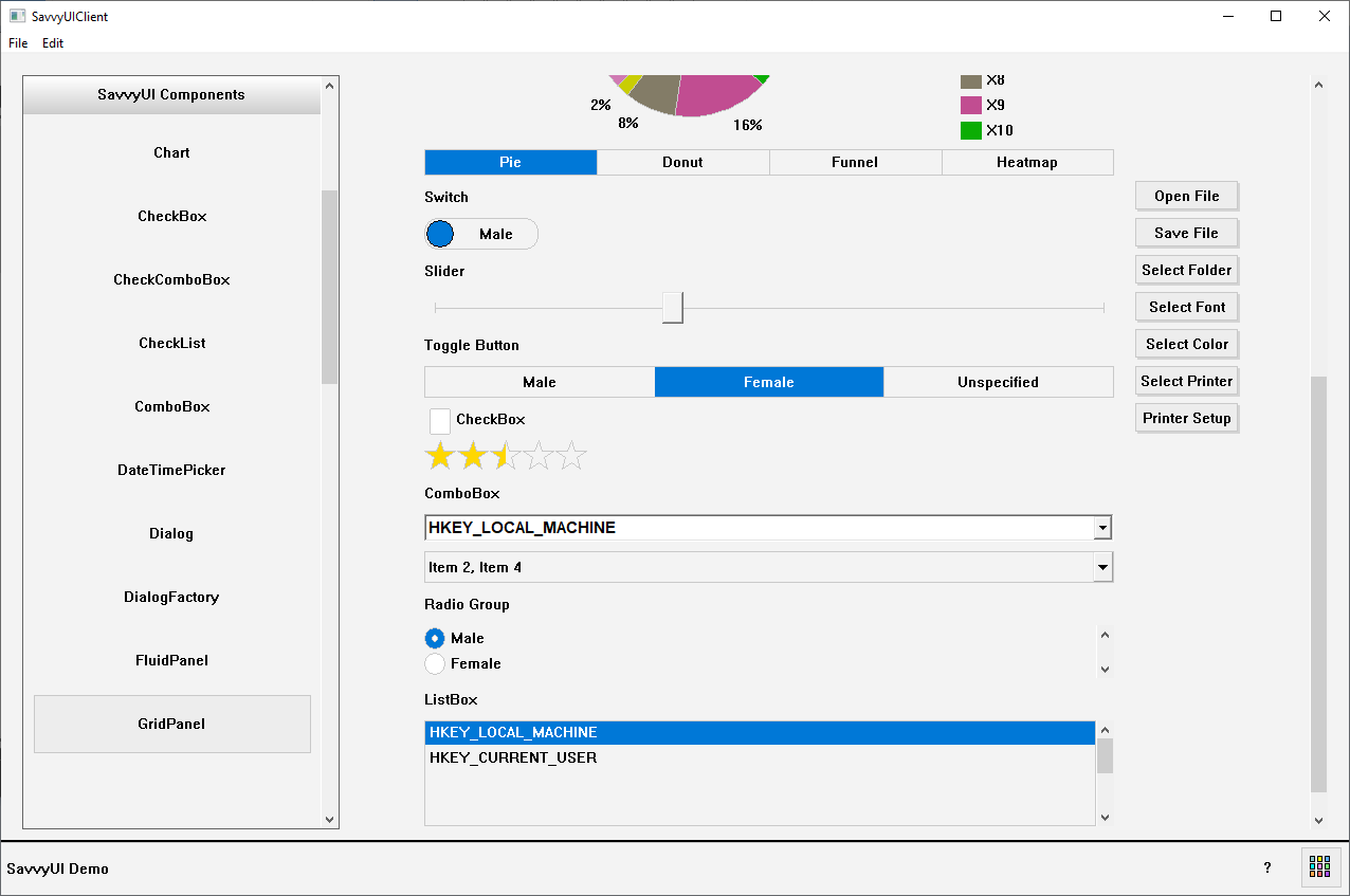 GridPanel Layout manager
