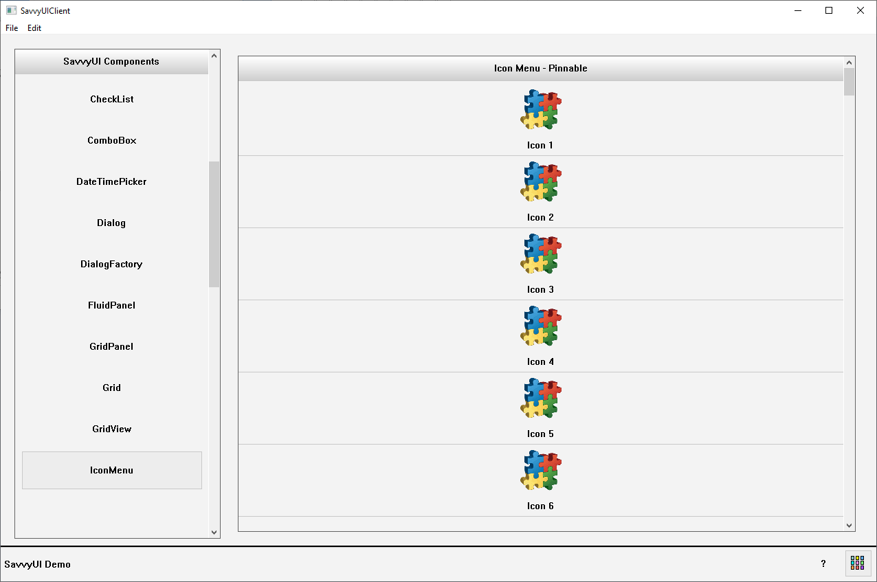IconMenu Component